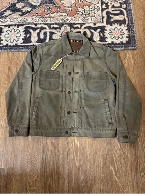 Freenote Cloth waxed Rider's jacket